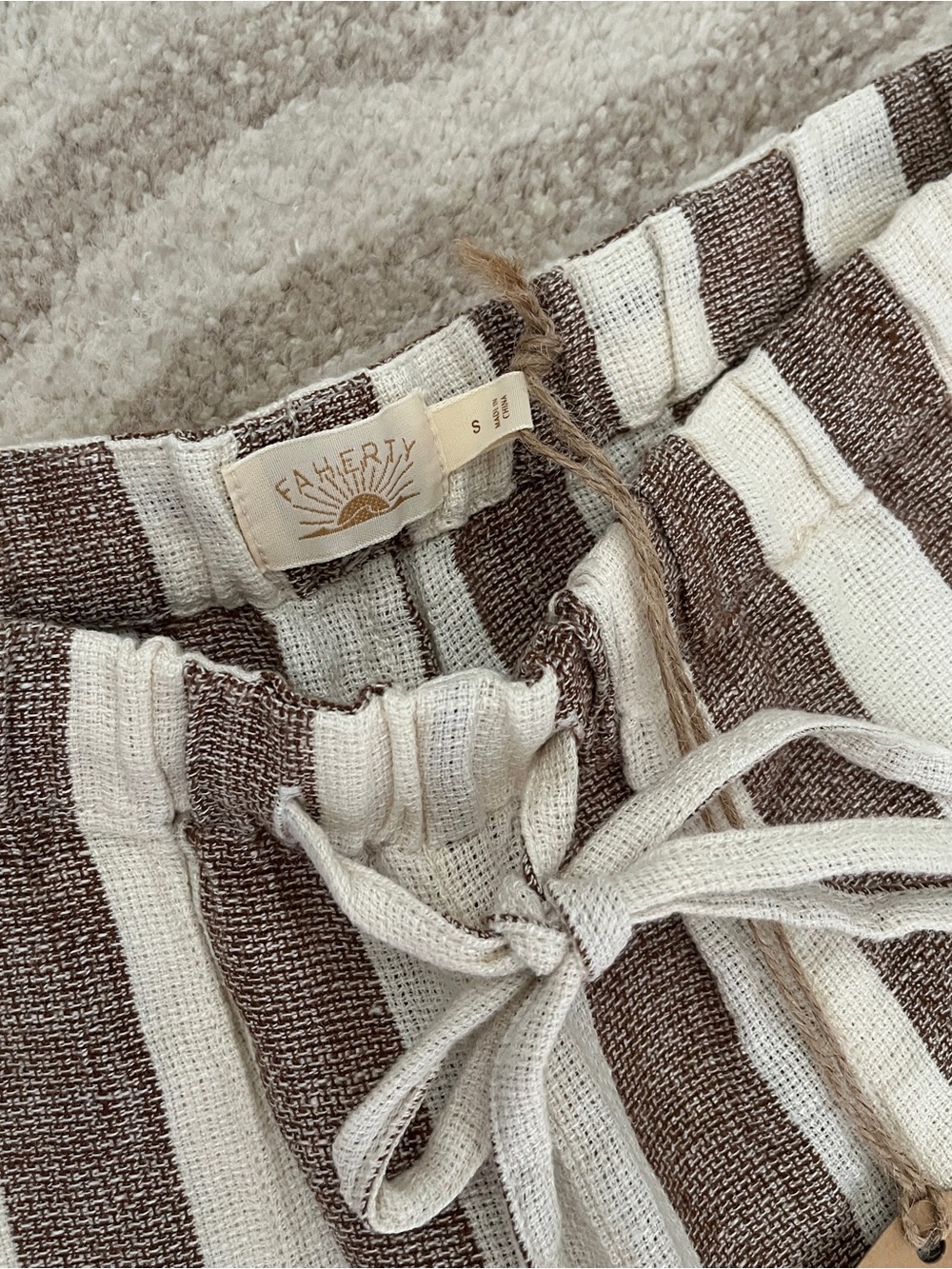 Palma Linen Drawstring Pant - Picture 6 of 10